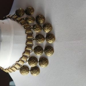 Antique Turkish brass choker